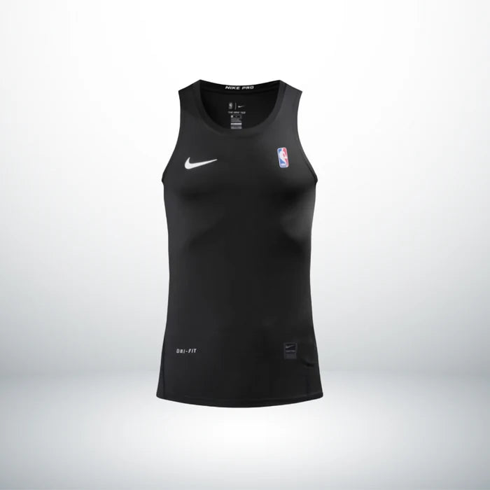Elite Black Compression Tank Top