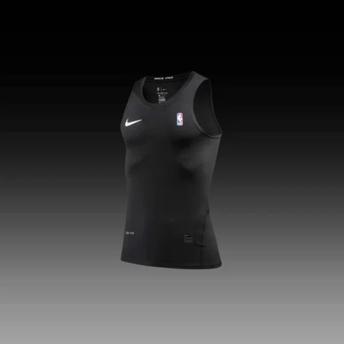 Elite Black Compression Tank Top